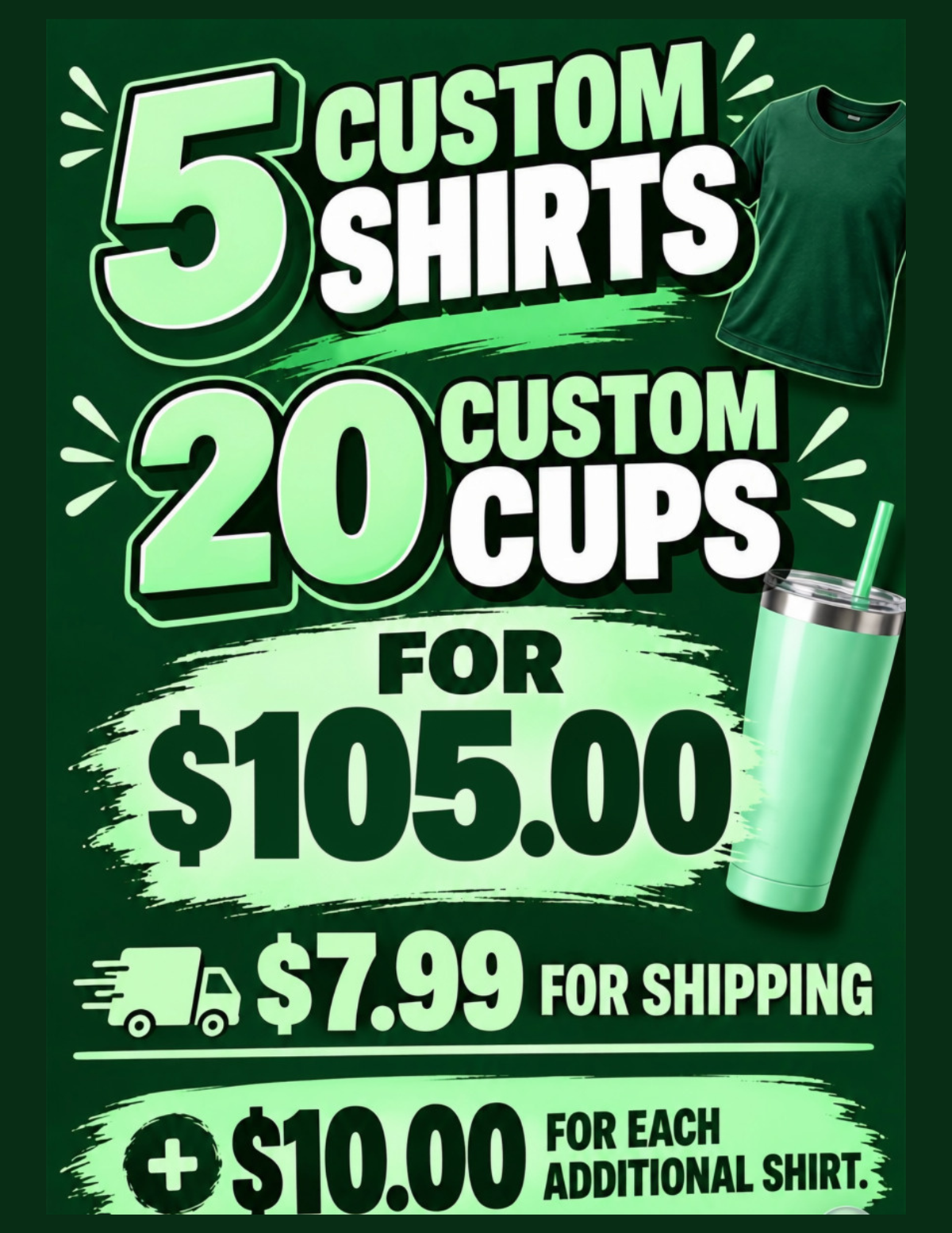 SHIRT+CUPS Deal